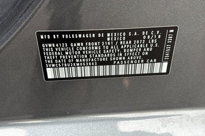 2019 Volkswagen Jetta S