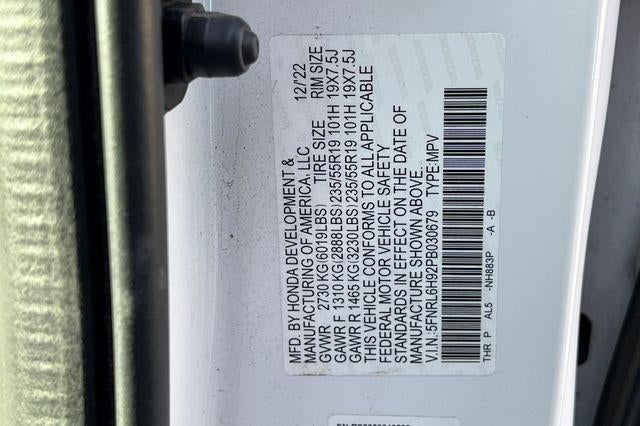 2023 Honda Odyssey Elite
