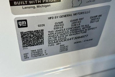 2026 Buick Enclave Avenir