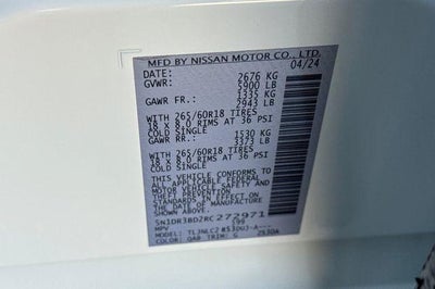 2024 Nissan Pathfinder Rock Creek