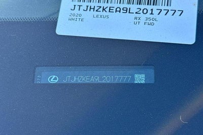 2020 Lexus RX 
