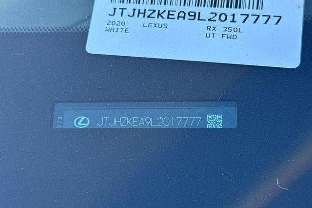 2020 Lexus RX 