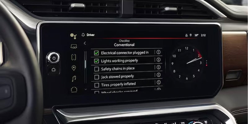 GMC Sierra 1500 infotainment