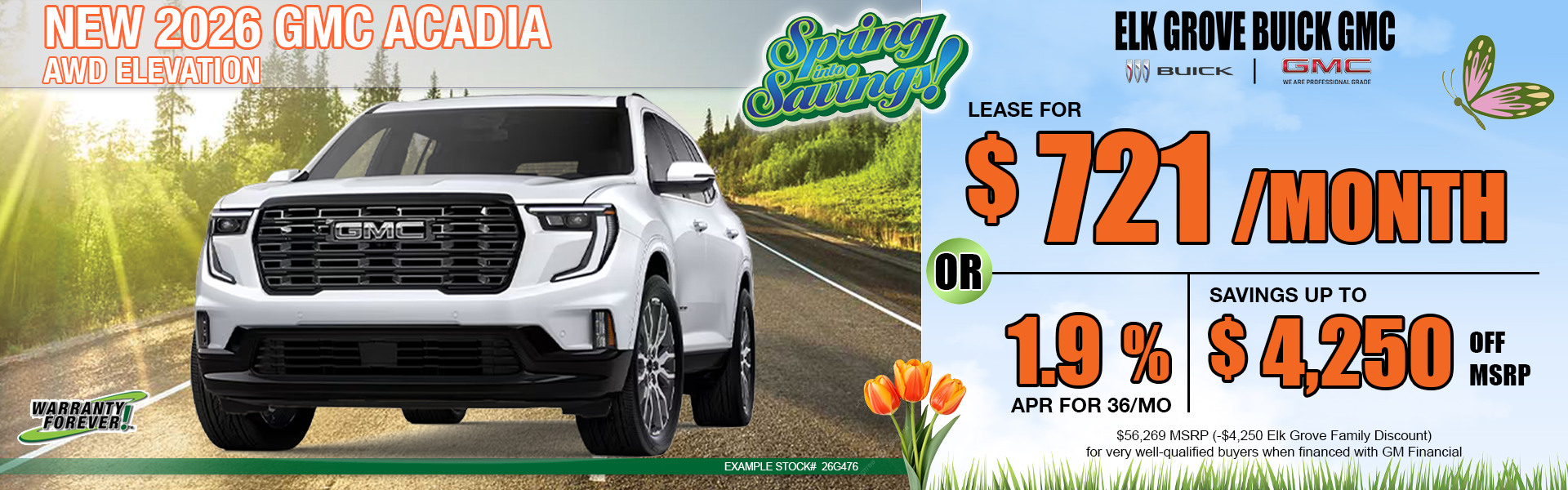 NEW 2026 GMC ACADIA | ELEVATION