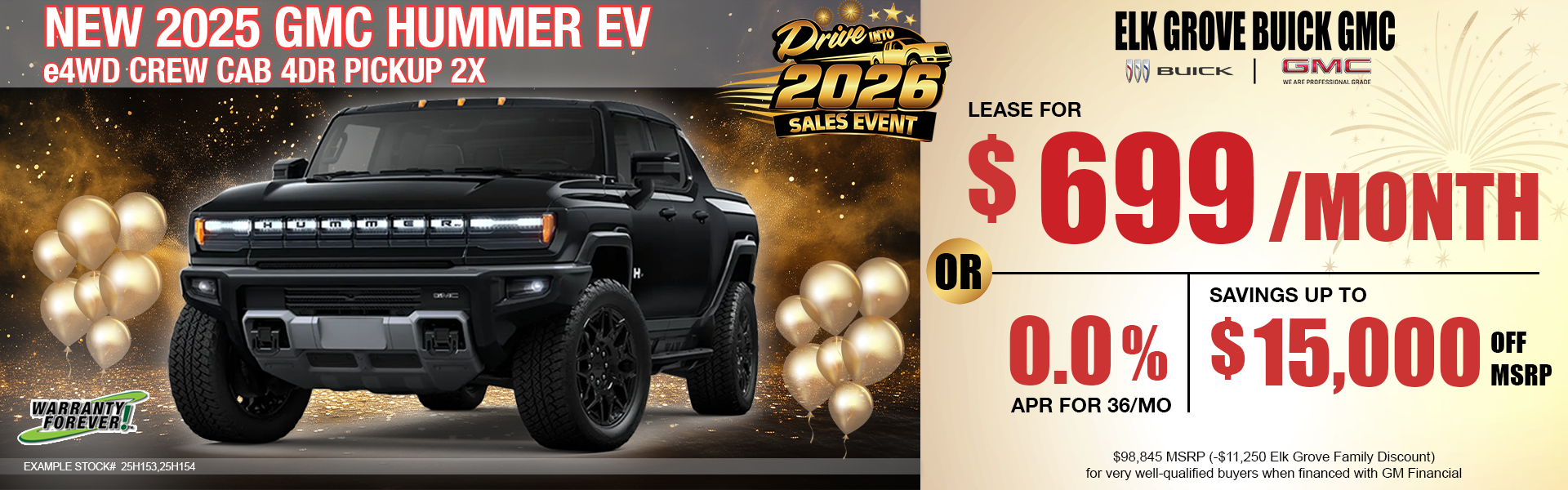 NEW 2025 HUMMER EV