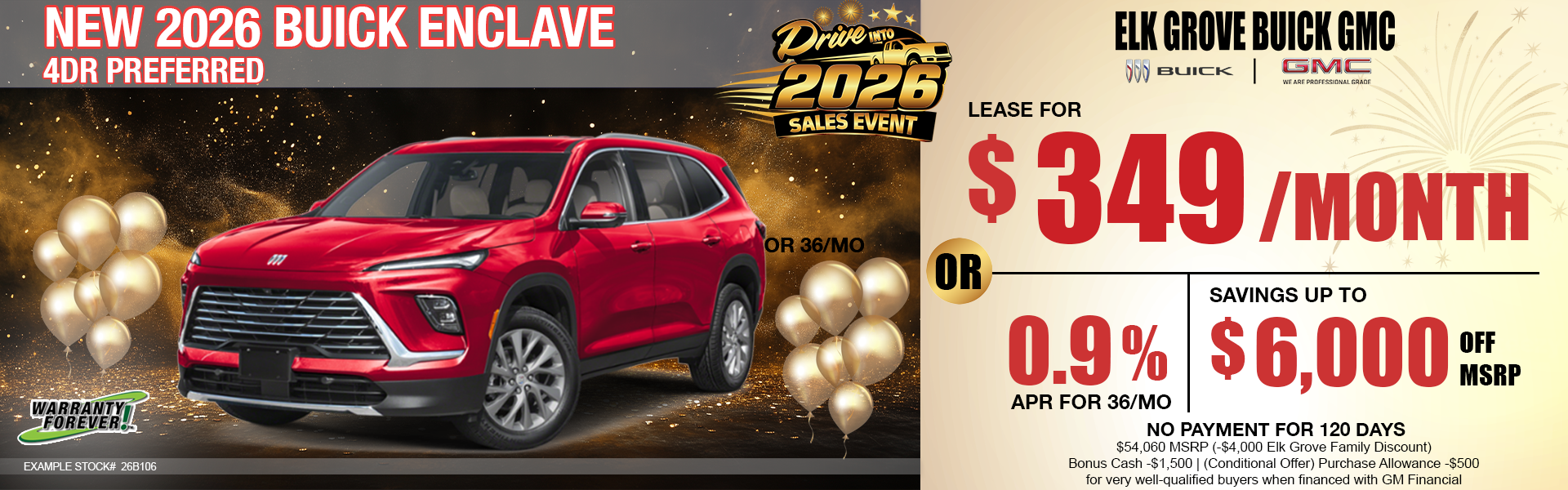 NEW 2026 BUICK ENCLAVE