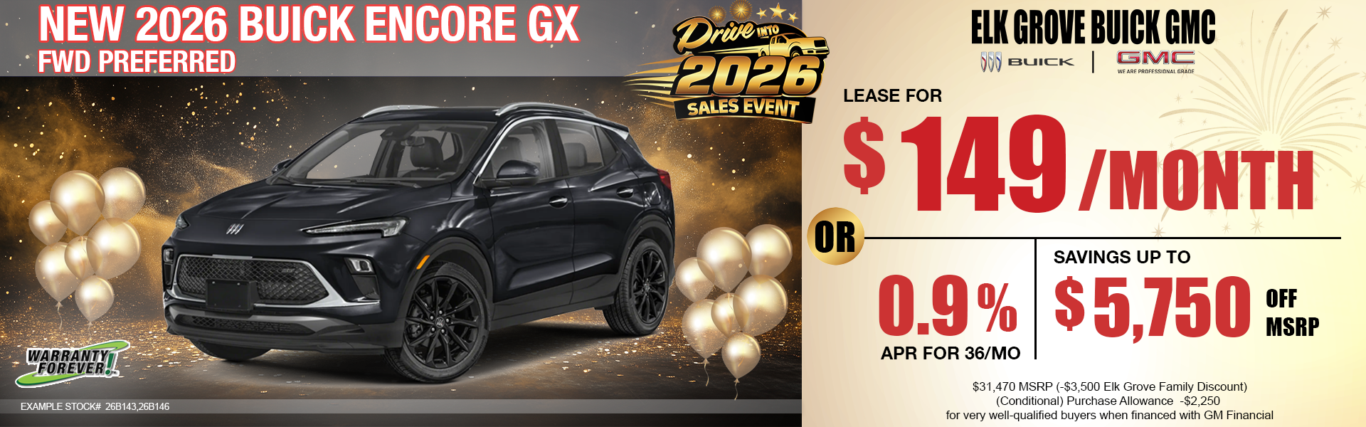 NEW 2026 BUICK ENCORE GX