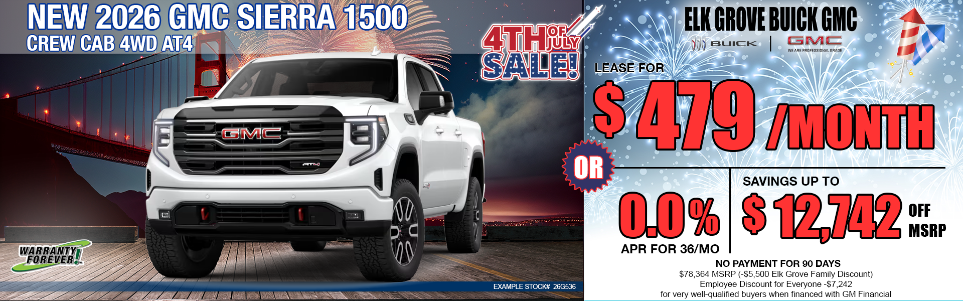 NEW 2026 GMC SIERRA 1500 | AT4