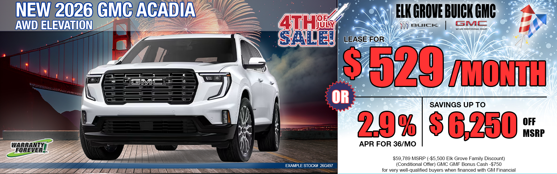 NEW 2026 GMC ACADIA | ELEVATION