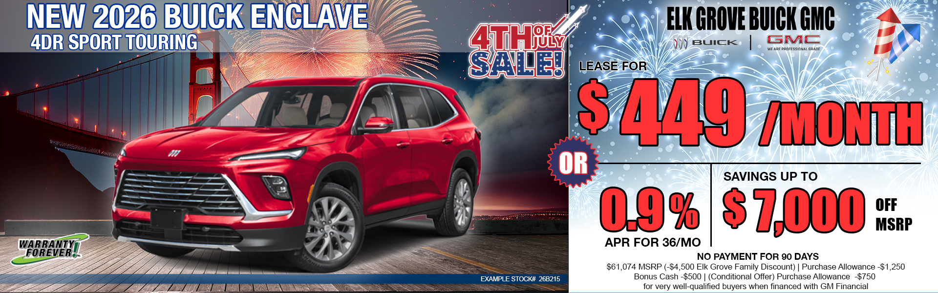 NEW 2026 BUICK ENCLAVE 
