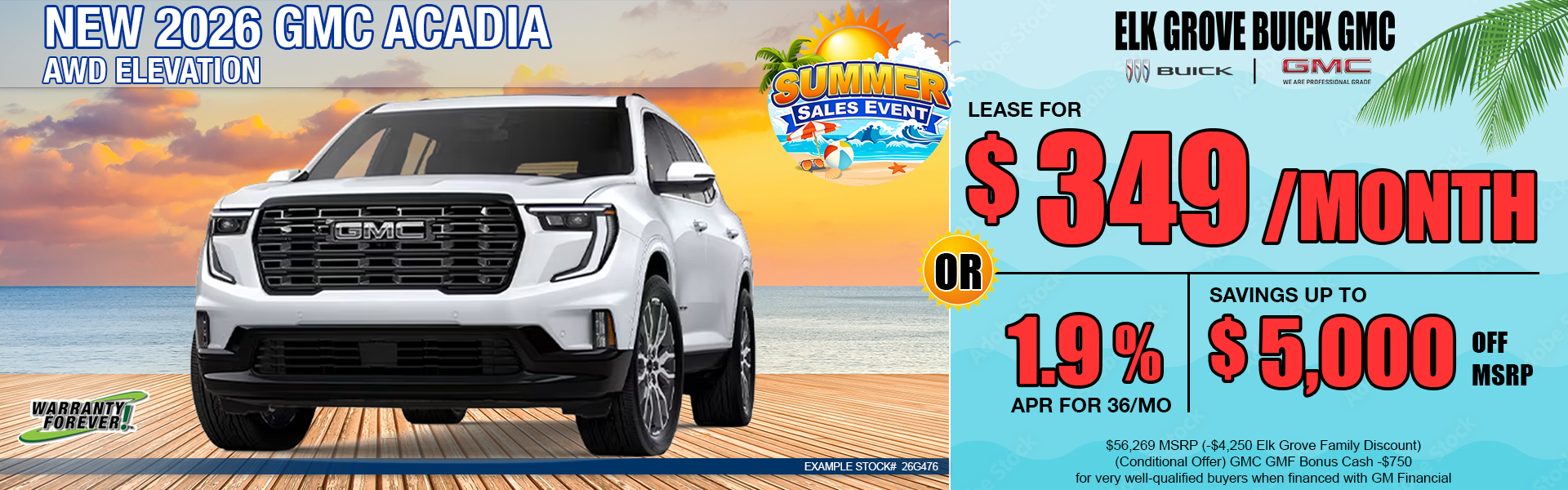 NEW 2026 GMC ACADIA | ELEVATION
