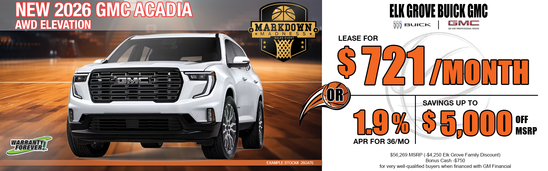 NEW 2026 GMC ACADIA | ELEVATION