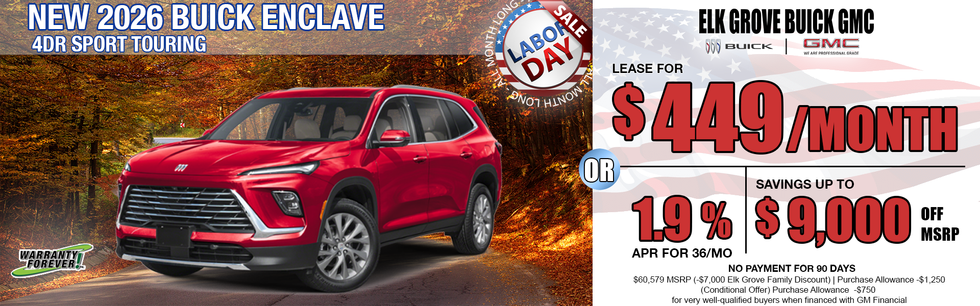 NEW 2026 BUICK ENCLAVE 